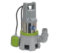 High Flow Submersible Stainless Dirty Water Pump Automatic 417L/min 230V - Seale