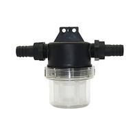 high Flow Water Filter, Pipeline Filter 20mm 25mm Barbed Interface Garden Irrigation Agriculture 50 mesh(20 mm)