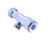 High Flows Angles Valves 1 / 2inch Water Flows Control Pipe Switches Hot/Cold Waters Stop Valves Restrictor for Garden Hose Brass