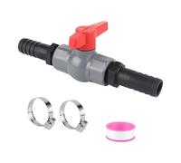 High Flows Pool Valves with 32mm Threaded Connection and 25mm Hose Nozzles for Water Controllers Systems Pool Shut Off Valves