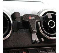 High Flying for A3 8V 2013-2019 S3 RS3 Mobile Phone Holder, Only for Vertical Use (Carbon Fiber Color) (Does Not Fit A3 8P)