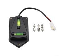 High Foot Operated T-Type Bubble Level for Construction Machinery, Crane Outrigger Adjustment Tool, ABS Material with Clear View(T-shaped)