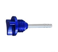 High for Performance Motorcycle Oil Dipstick Direct Install Aluminum Tool for Accurate Fluid Measurement Routine Checks Pre-Race Prep(Blue)