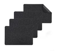 High for Temp Insulation Pad 600°F for Kitchen High for Temp | Resists 600°F heat, protects wood marble, fits air fryers toasters, 30x45cm size, black color