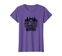 High forest beer & Bourbon - Drinking whiskey while hunting T-Shirt