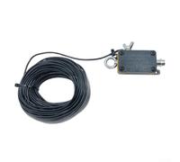 High Frequency 1-30MHz for HF Communication, 20m End-Fed Wire with BNC Connector, Supports CW/SSB Modes up to 25W, Includes Storage Bag