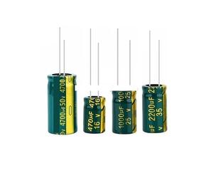 High Frequency Capacitor 6.3V 10V 16V 25V 35V 50V 400V 450V 22UF 47UF 100UF 220UF 330UF 470UF 680UF 1000UF 1500UF 2200UF 3300UF BIANMTSW(16V1000UF 100PCS)