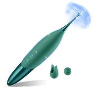 High-Frequency Clitoris Vibrator Adult Women Sex Toys, Powerful Female Vibrating Toy Clitoral Stimulator G spot for Woman Her Pleasure, Mini Dildo Vibrators Couples Games (Green)