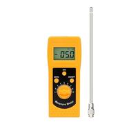 High-Frequency Digital Moisture Meter LCD Display Damp Detector for Soil, Silver Sand High Sensitivity(DM300L for Sediment)