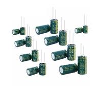 High Frequency Electrolytic Capacitor 6.3V 10V 16V 25V 35V 50V 400V 450V 22UF 100UF 220UF 330UF 470UF 680UF 1000UF 1500UF 2200UF BIANMTSW(63V47UF 50PCS)