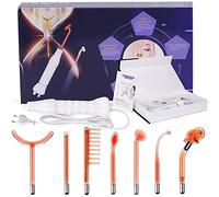 High Frequency Facial Wand Machine 7 in 1 Portable Handheld Skin Care Tightening Massage Machine Set for Valentine's Day/Mother's Day Gift