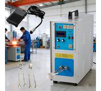 High Frequency Induction Heater Furnace Induction Heating Machine for Melt Welding Heating and Annealing 15kw 30-100khz with Dual Constant Current & Constant Power Technology for Even Heating