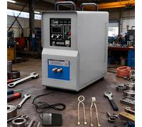 High-Frequency Induction Heating Furnace, 30-100kHz Adjustable Frequency, Metal Heat Treatment Melting Furnace, for Quenching, Welding, Annealing, Brazing, for Gold, Silver, Copper, Steel