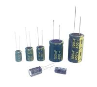 High Frequency Low Aluminum Capacitor 400V100UF 5Pcs