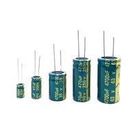High Frequency Low Aluminum Capacitor 50V2200UF 5PCS Capacitance Meters