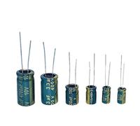 High Frequency Low Electrolytic Capacitor 10000UF 1500UF 2200UF 3300UF 6800UF 400V 450V 63V 35V 25V 16V 10V 6.3V 50V100 BIANMTSW(25V3300UF 10PCS)