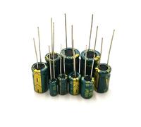 High Frequency Low Resistance Aluminium Capacitor 10V 16V 25V 35V 50V 63V 100V 400V 450V 100 220 330 1000 2200 3300 4700 6800UF BIANMTSW(50V10UF 50PCS)