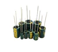 High Frequency Low Resistance Aluminium Capacitor 10V 16V 25V 35V 50V 63V 100V 400V 450V 100 220 330 1000 2200 3300 4700 6800UF BIANMTSW(35V220UF 20PCS)