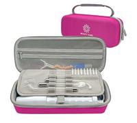 High Frequency Wand Case for Nuderma/Houzzi/Uupas/Titoe,Hard Storage Protective Carrying Case Compatible with Portable Handheld Skin Therapy Wand Machine and Attachments (Case Only)