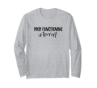High Functioning Introvert Stay Home Socially Awkward Long Sleeve T-Shirt
