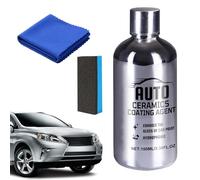 High Gloss Ceramic Coating, 100ML Car Paint Repair, Complete Kit with Towel and Sponge, Automotive Protection, Vehicle Coating with Durable Finish, Car Care Kit for Truck SUV Motorcycle