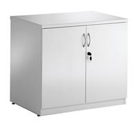 High Gloss Desk High Cupboard White - I000732