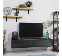 High Gloss Floating TV Unit Stand for TVs up to 70"