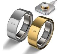 High-gloss plated cases compatible with Oura Ring Gen 4/Oura Gen 3 cover, scratch-resistant, ultra-thin TPU for women and men, not for Oura 4 Ceramic, pack of 2