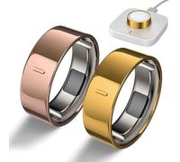 High-Gloss Plated Covers Compatible with Oura Ring Gen 4/Oura Gen 3 Cover, Anti-Scratch Ultra-Thin TPU Ring Protector Case Accessories for Women Men - Not for Oura 4 Ceramic, 2 Pack