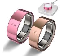 High-Gloss Plated Covers Compatible with Oura Ring Gen 4/Oura Gen 3 Cover, Anti-Scratch Ultra-Thin TPU Ring Protector Case Accessories for Women Men - Not for Oura 4 Ceramic, 2 Pack