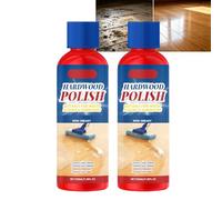 High-Gloss Shine Wood Floor Polish, Hardwood Floor Restorer and Cleaner, Restore & Protect Your Wood Floors, Instant High-Gloss Shine for Home Surfaces, Scratch Repair Waterproof 100ml. (2PCS)