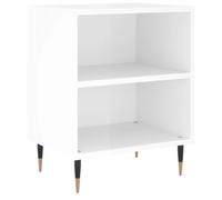 (high gloss white, 1 pcs) vidaXL Bedside Cabinet Bedside Table Nightstand Sonoma Oak Engineered Wood