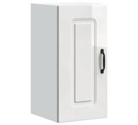 (high gloss white, 1 pcs) vidaXL Oven Cabinets Kitchen Cabinet Oven Unit 2 pcs Lucca Engineered Wood
