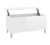 (high gloss white, 90 x 44.5 x 45 cm) vidaXL Coffee Table Engineered Wood End Centre Accent Side Table Multi Colours