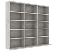 High Gloss White CD CabinetMedia Storage Unit & Display Shelf for Home & OfficeModern Engineered Wood Furniture (102x23x89.5 cm) Stylish Organization Solution