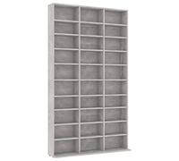 High Gloss White CD CabinetStylish Media Storage Unit & Display Shelf for Home & OfficeDurable Engineered Wood Furniture (102x23x89.5 cm) SpaceSaving Design
