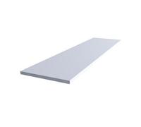 High Gloss White Round Edge Chipboard & Laminate Worktop (T) 2.4Cm X (L) 150Cm X (W) 38.5Cm