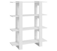 (high gloss white) vidaXL Book Cabinet/Room Divider Room Partition Home Organiser Multi Colours