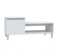 (High gloss white) vidaXL Coffee Table Engineered Wood Side Sofa Accent Couch Table Multi Colours