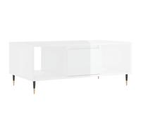 (high gloss white) vidaXL Coffee Table Side Table End Accent Telephone Sofa Table Engineered Wood