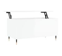 (high gloss white) vidaXL Coffee Table Side Table End Accent Telephone Sofa Table Engineered Wood