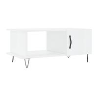 (high gloss white) vidaXL Coffee Table Side Table Sofa Couch Table Grey Sonoma Engineered Wood