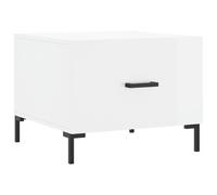 (high gloss white) vidaXL Coffee Table Side Table Sofa Table High Gloss White Engineered Wood