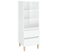 Highboard White 40x36x110 cm Engineered Wood