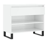 (high gloss white) vidaXL Shoe Cabinet Shoe Cupboard Shoe Storage Rack Shelf Engineered Wood