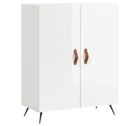 (high gloss white) vidaXL Sideboard Storage Cabinet Cupboard Buffet Side Cabinet Engineered Wood