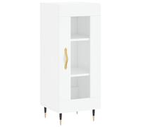 (high gloss white) vidaXL Sideboard Storage Cabinet Cupboard Side Cabinet White Engineered Wood