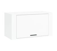vidaXL Wall-mounted Shoe Cabinet High Gloss White 70x35x38 cm Engineered UK GF0