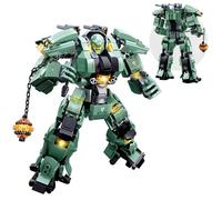 HIGH GODO Transforming Mech Robot Building Blocks Set, 542 PCS Destroy Warrior City Action Mech Model Building Kit, Cool Robots Toys Gift for Kids Boys