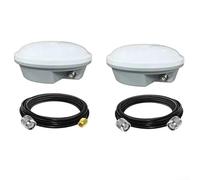 High GPS Active Aerial AG35 Module for Land Survey Equipment - Multi-Band L1/L2/L5 Support for Tractors and Seeders - ABS Metal Build(antenna +TNC-TNC)